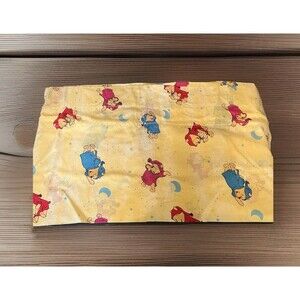 Disney Winnie The Pooh Nighttime Sleepy Pooh Balloon Double Rod Valance 18 x 84